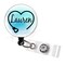 Sonogram Retractable Badge Holder, Ultrasound Tech Badge Reel, Sonographer Retractable Badge Holder, Ultrasound Stethoscope Tag - GG4923B product 1